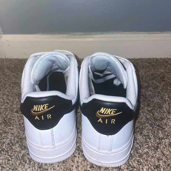 Nike Air Force 1 Low '07 Essential
White Black Gold Mini Swoosh (Women's) - Picture 3 of 6